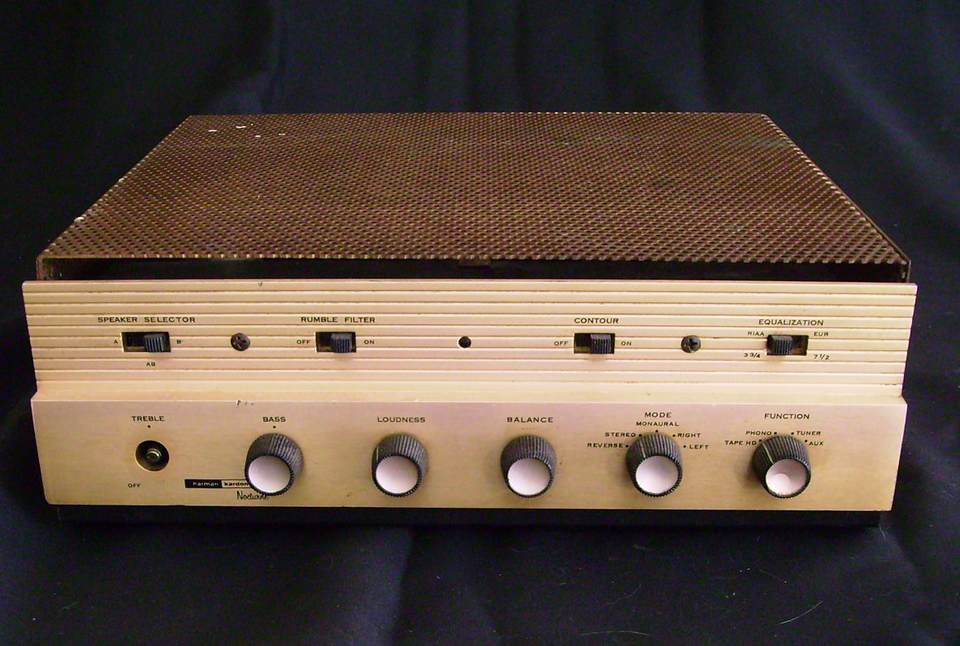 NOCTURNE AX 20 - Black - Stereophonic Conversion Integrated Amplifier (20 watts x 1 with output for second mono amplifier) - Hero
